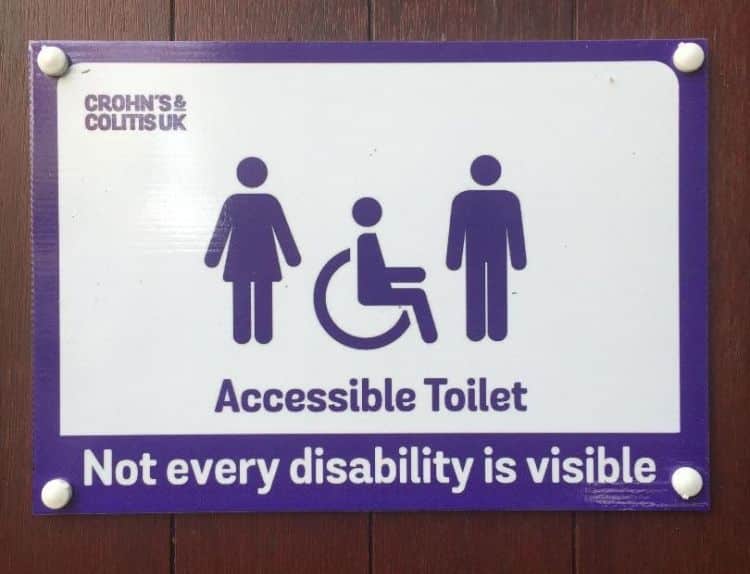 Toilet sign triumph for Tunbridge Wells resident